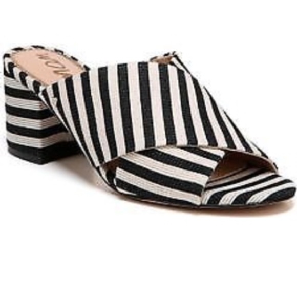 stanley block heel mule sandal